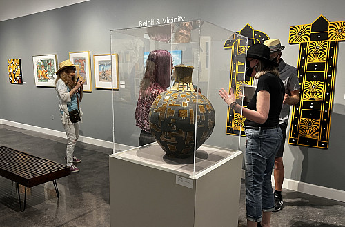 Visitors can see the 2023 Beloit & Vicinity exhibit at the Wright Museum of Art o...