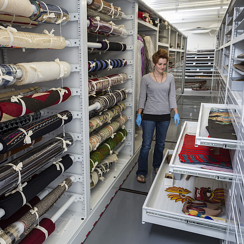 The Frances Bristol collection at the Logan Museum, Beloit College.