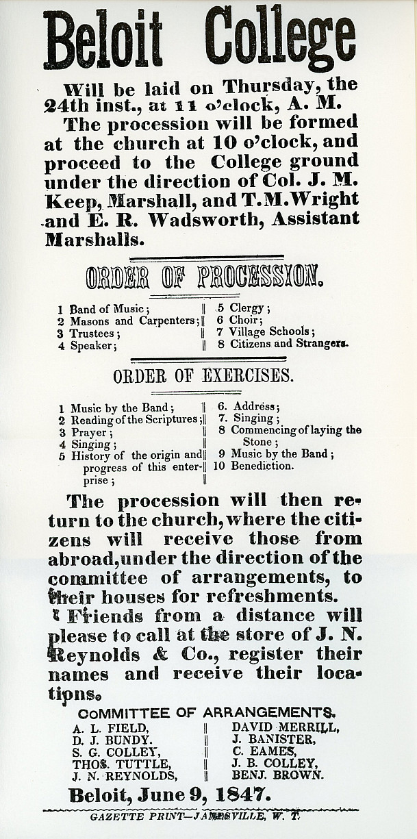 Laying of the cornerstone