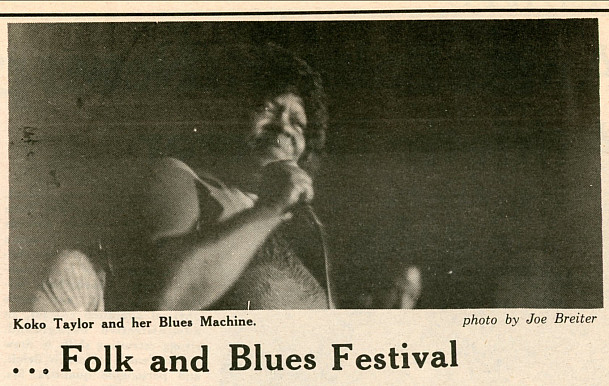 Koko Taylor - Folk and Blues September 1984