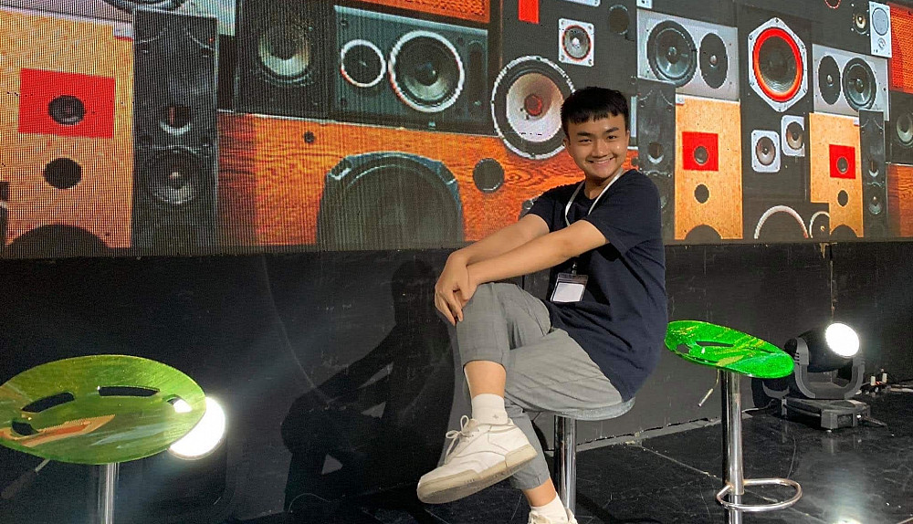 Gatter Tran'22 completed an internship with Vietnam Television in summer 2020.