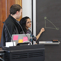 Student Symposium gives students the opportunity to present their research to students, staff, faculty and alumni.