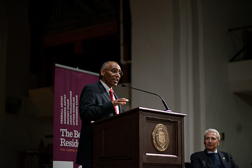 Weissberg Chair Eskinder Negash, Senior Vice President for Global Engagement for the United States Committee for Refugees and Immigrants ...