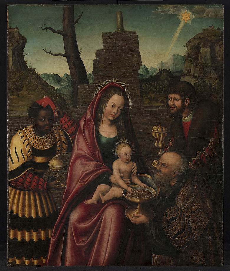 This year's conservation piece is the Adoration of the Magi.