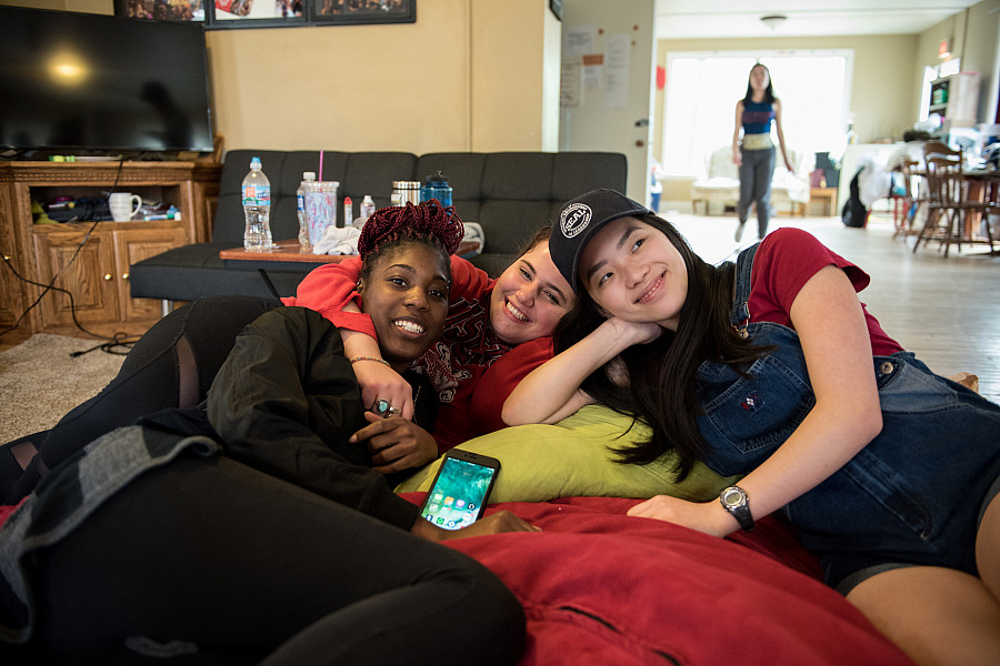 Beloit students enjoy living in a variety of special interest and Greek housing options.