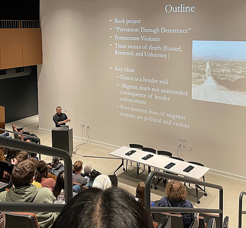 Thanks again to Dr. Jason de León for engaging with the Beloit community last week. The Powerhouse's Weissberg Auditorium was packed for...