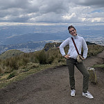 Josie Czuj in Ecuador.