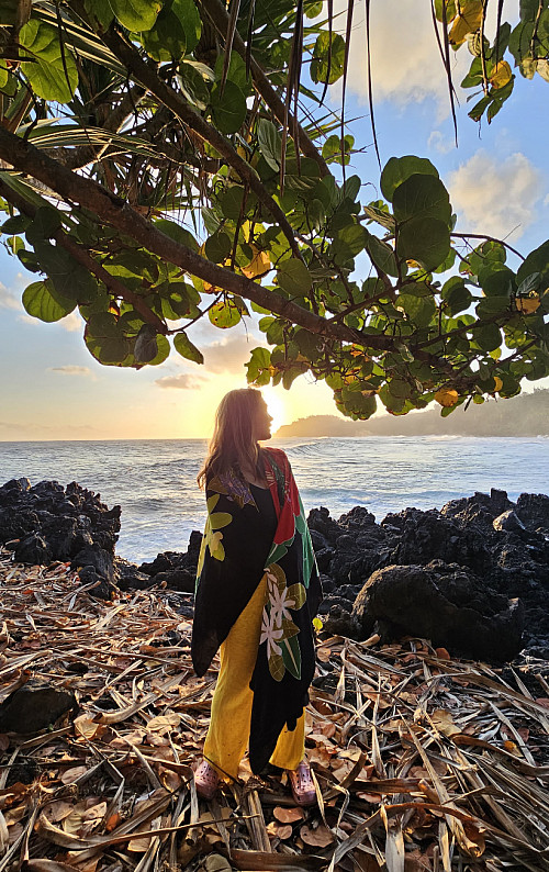 Josie Czuj in Réunion.