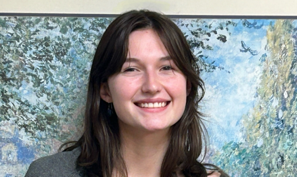Sam Irwin '25 is an administrative intern at Beloit Health System.