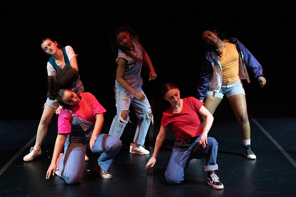 Students perform Booya by Gina Tai at Beloit College's Chelonia.