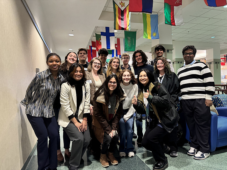 A group of students.