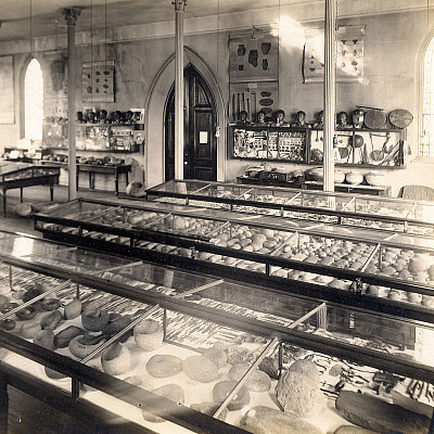 Rust Collection exhibited at Pearson's Hall of Science, 1895