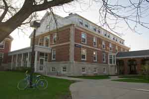 Outside view of Maurer Hall