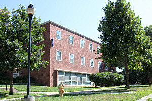 Outside of 609 Hall