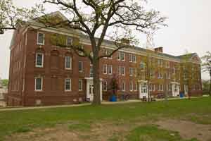 Picture of Wood Hall (outside view).