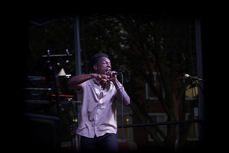 Tae Charles performs at the festival.