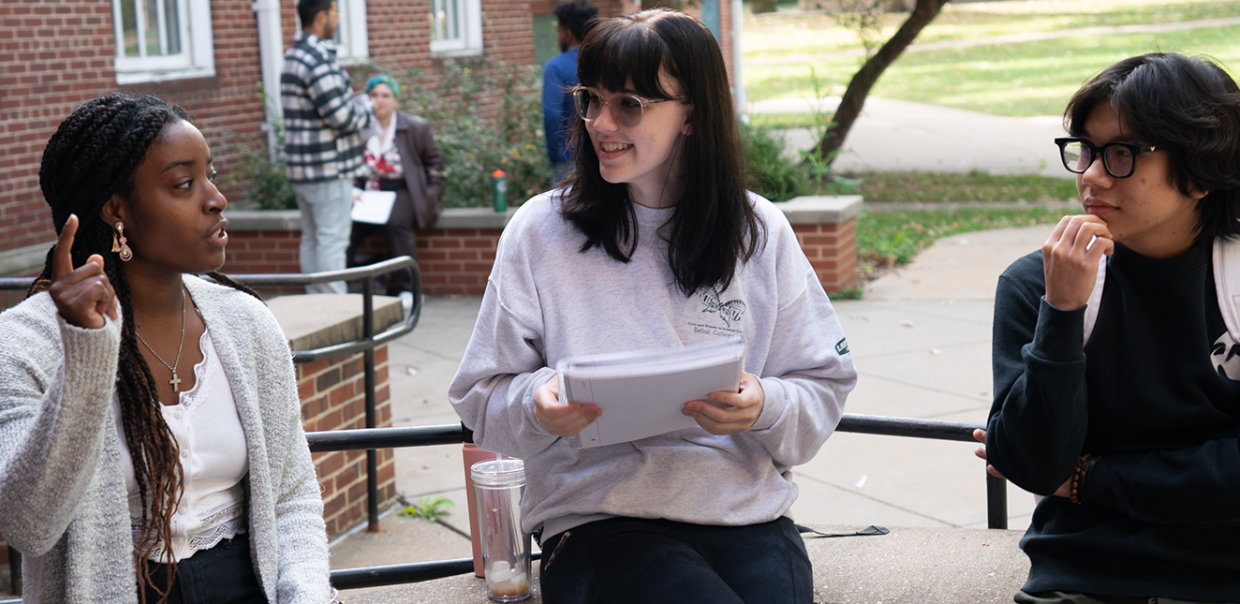 Beloit offers more than just a low student-faculty ratio: it's deep conversations, inside and out...