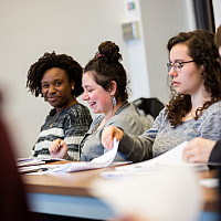 Beloit students get to work closely in the classroom with world renowned scholars during the many residency programs Beloit offers.