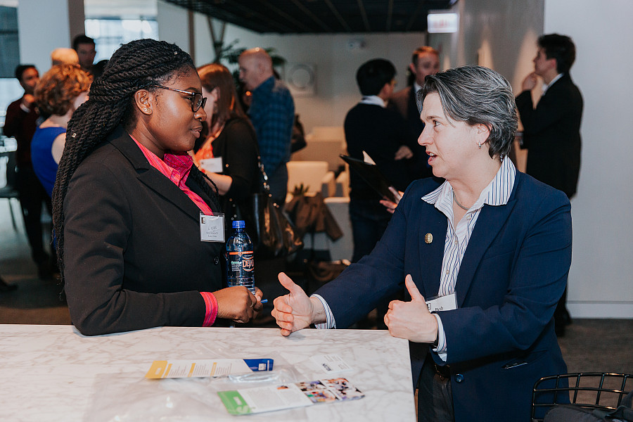 Beloit College students spend a day in Chicago at the annual Econ Day learning and networking with alumni about business opportunities.