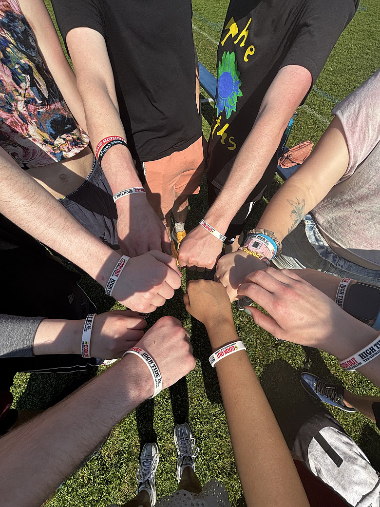 BUFF cheer circle.
