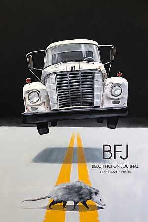 Beloit Fiction Journal Volume 36, Spring 2023 Cover Art: Jeffery Bess, Floating '65 Loadstar (2014)