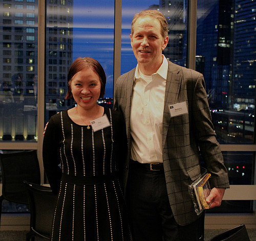 Diep Phan and Hubbard Garber '81
