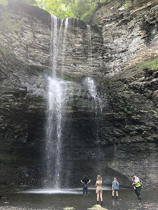 Waterfall near Geneseo, NY