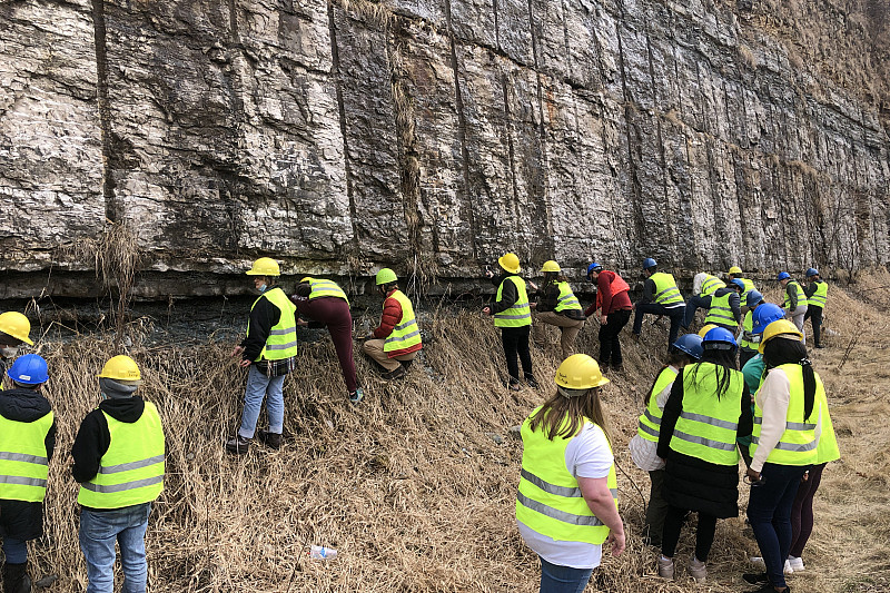 Geology Department spring 2022 field trip