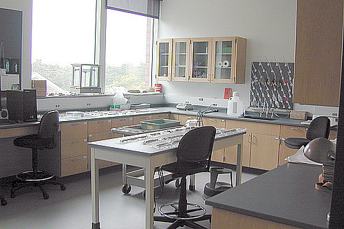 Another research lab used by geology faculty and students.