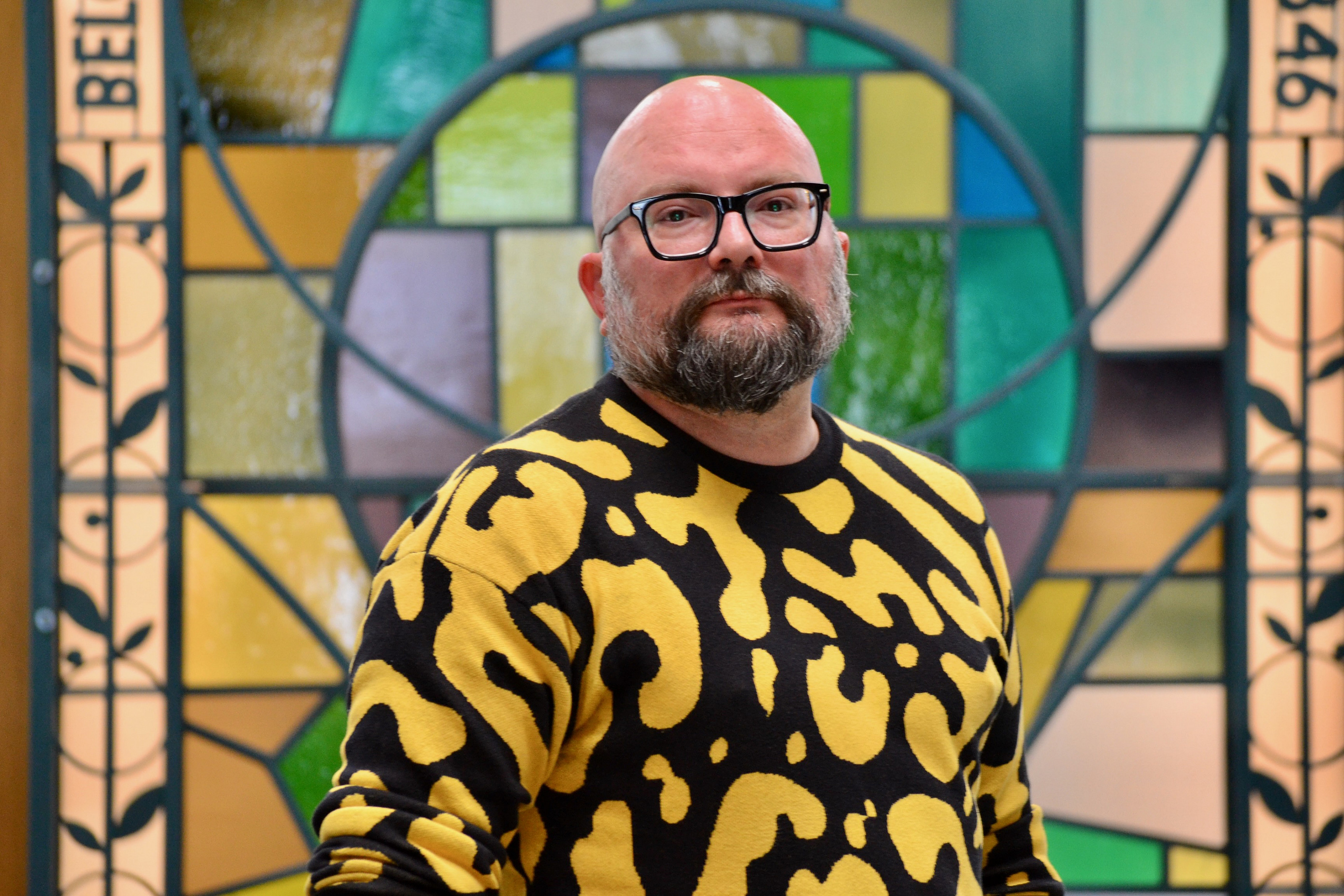 Joseph Derosier in Pearsons Hall