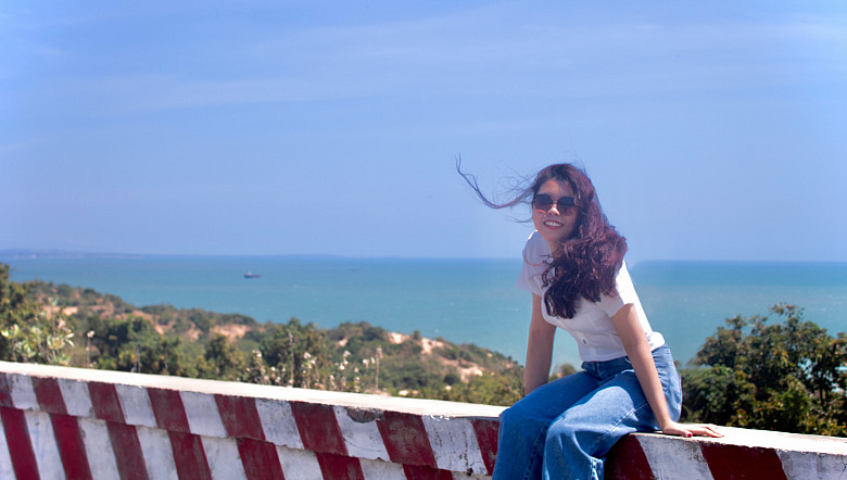 Jessi celebrating the Lunar New Year in Vietnam.