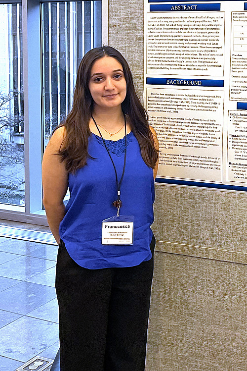 McNair Scholar Franccesca G. Mamani Poster Presentation