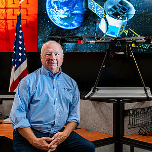 ORNL researcher and Beloit College alumnus Peter Fuhr’79 has been at the forefront pioneering work in deploying sensing systems in ways that vary from satellites to drones to the human body.