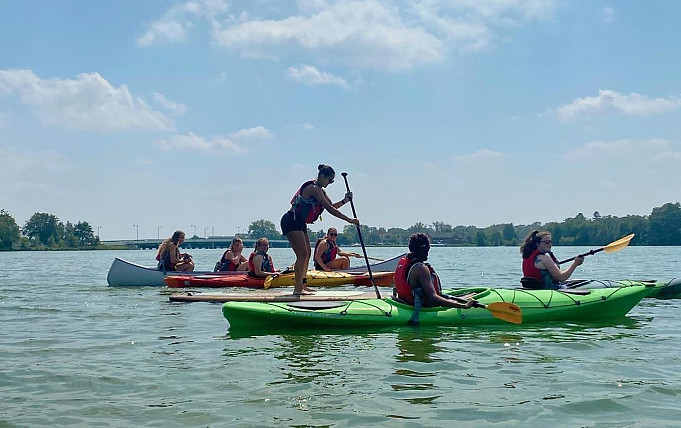 Students on the water '24