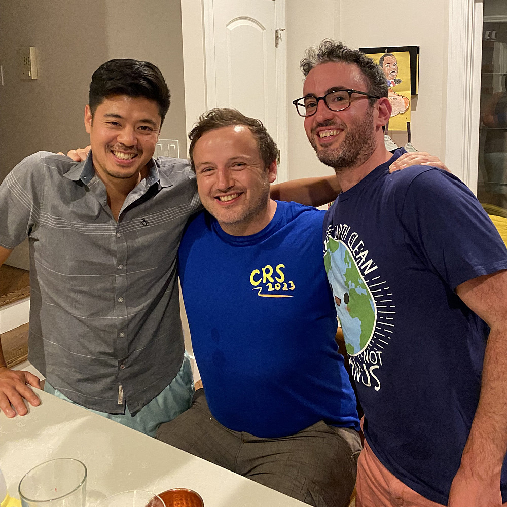 John Kato '07, Grisha Grigoriev '07, and Bryan Alex Gordon '07