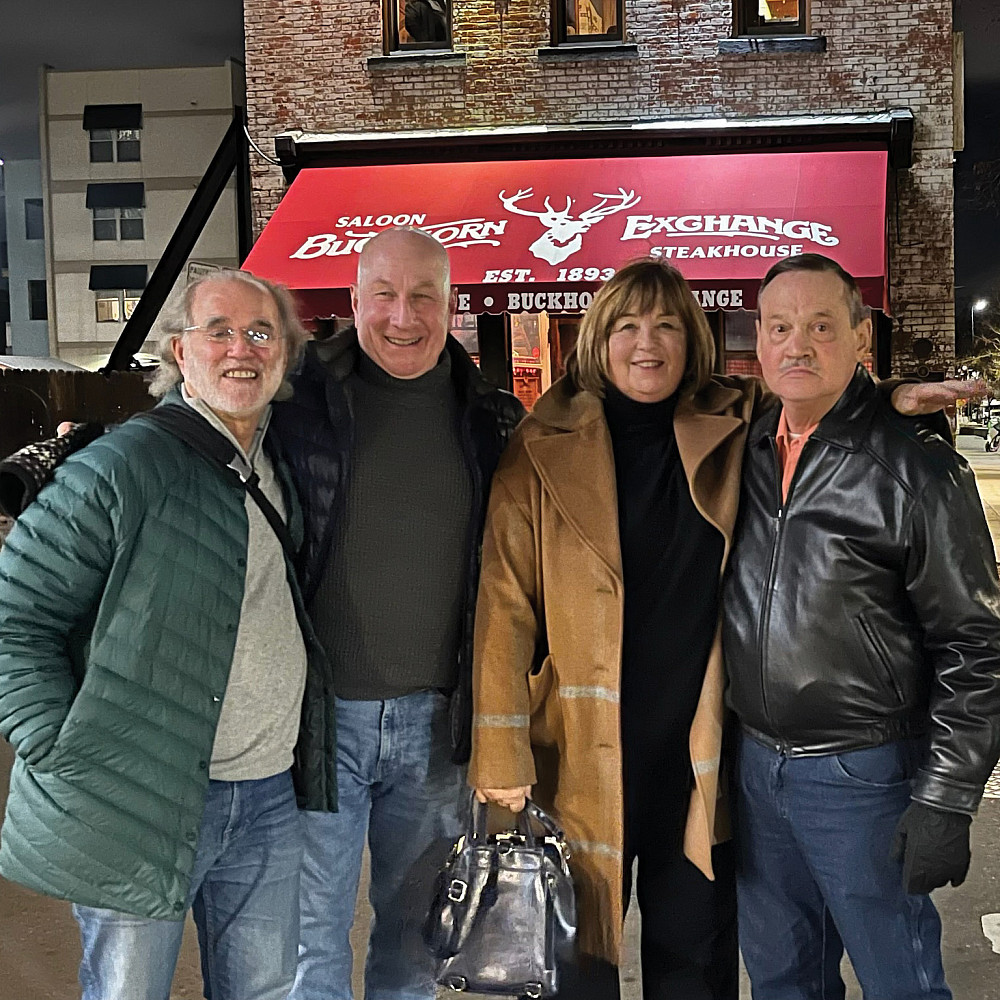 Warren Yanoff'73, David Stricker'73, Sherry Mills Moore'73, and Joshua Barnum'73 Warren Yanoff'73, David Stricker'73, Sherry Mills Moore'73, and Joshua Barnum'73