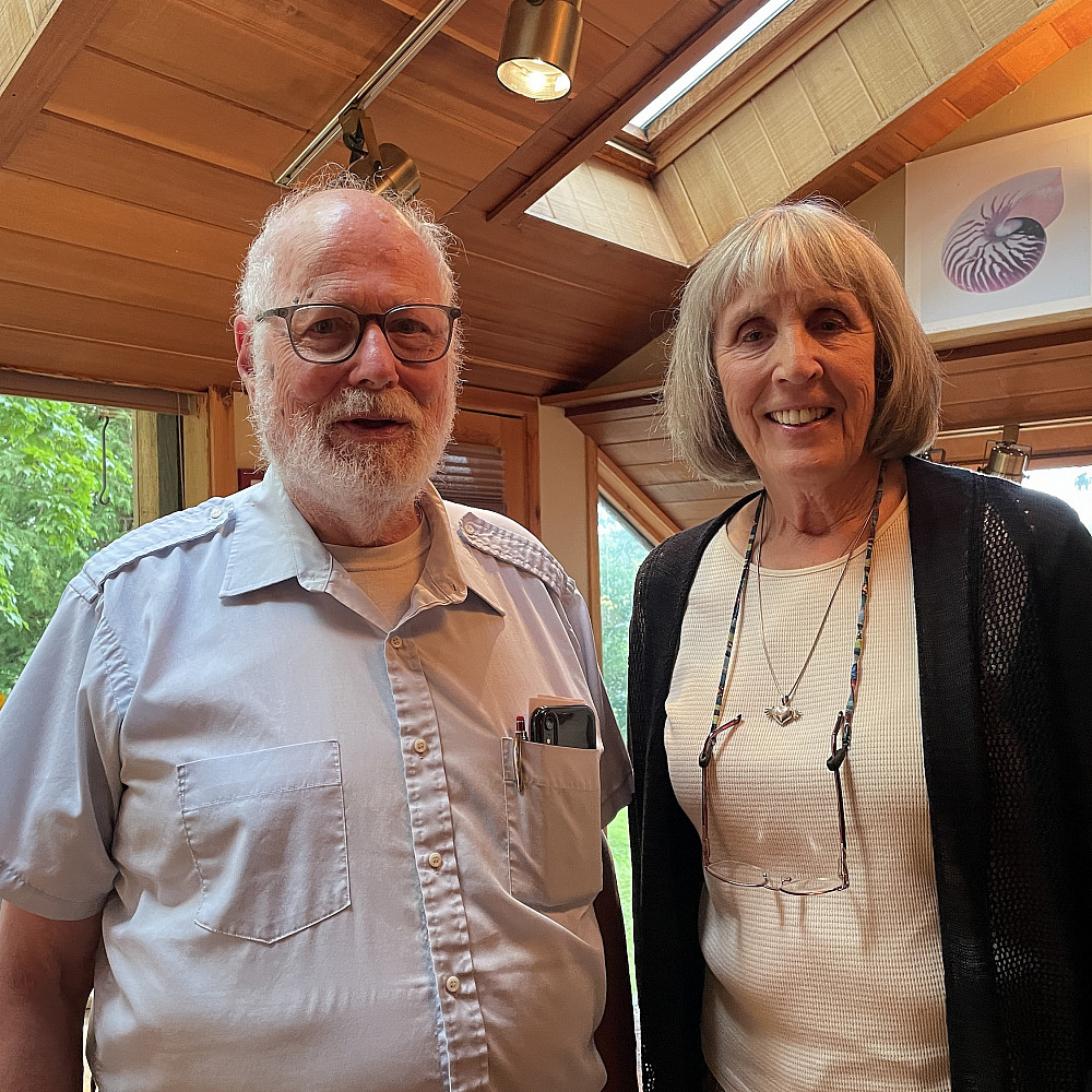 Max Yount and Beverly Hawkins '74