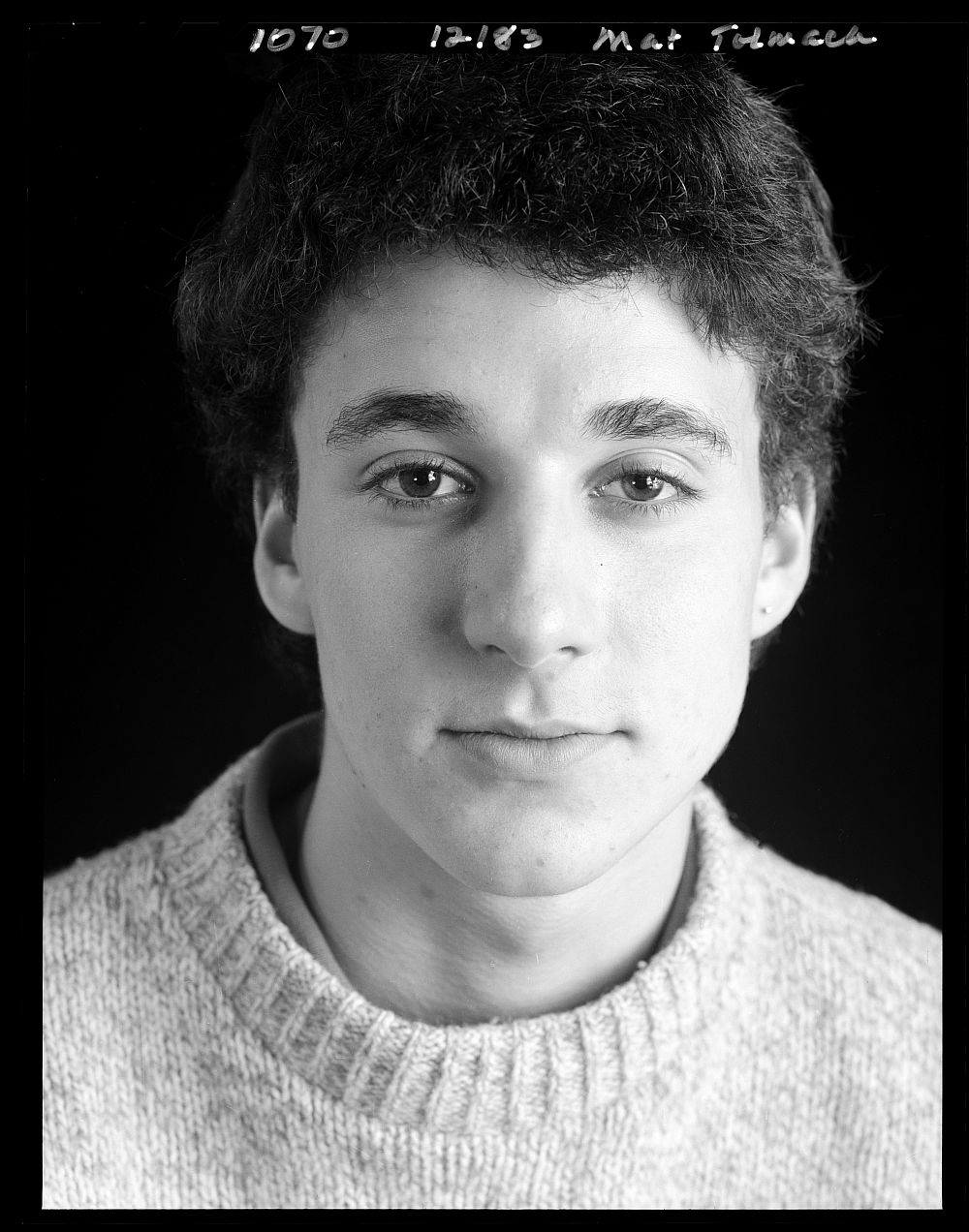 Simon remembers Matt Tolmach'86, shown in 1983, as a bright, confident student. Today, Tolmach is a movie producer and the president of M...