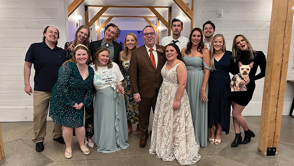 Class Notes - Kyle Bohrer '14 and Kristy McClammer Bohrer '16 Beloiters at the wedding of Kyle Bohrer '14 and Kristy McClammer Bohrer '16.