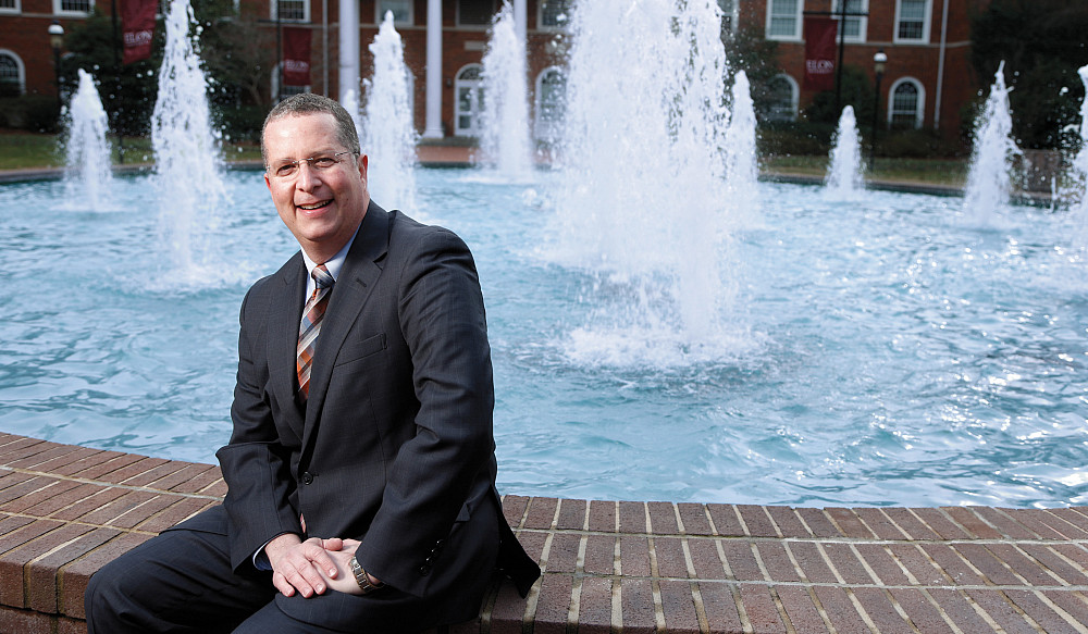 Jeff Stein'90, who is chief of staff/senior advisor to the president of Elon University in Elon, NC.