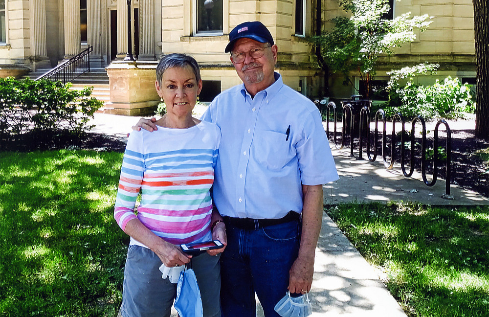 Dennis Moore, who taught in Beloit's English department from 1968-87, celebrated Father's Day in June with his family on Beloit's campus ...