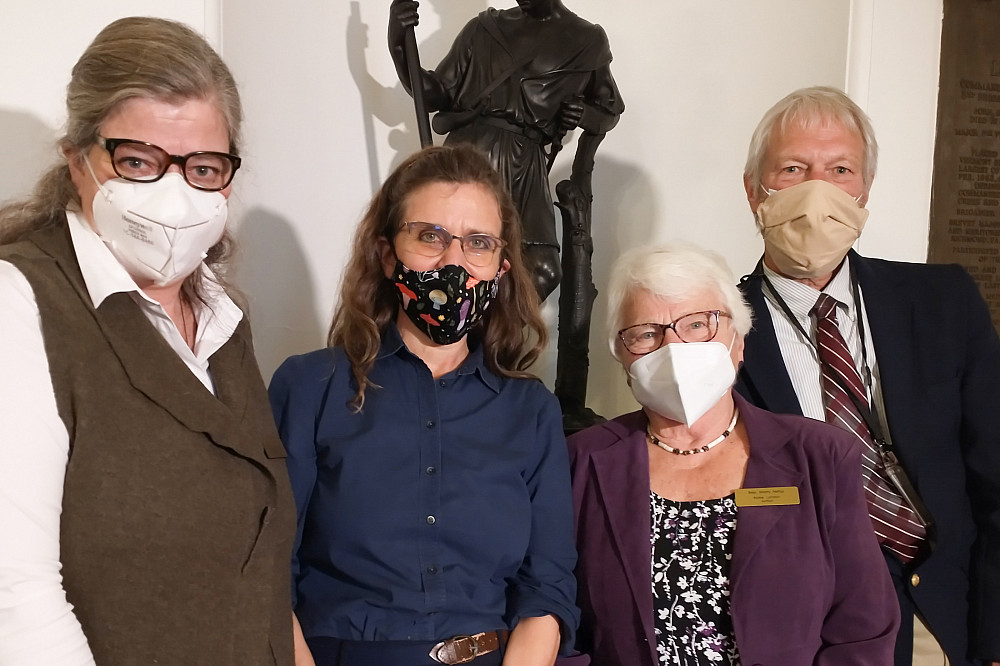 In November, Beloit was literally in the house when Elizabeth Cornell Burrows'90, Michelle Bossard Bos-Lun'87, Martha Marty Fel...
