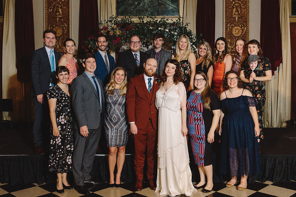 Class Notes: Amelia Buzzell'10 Amelia Buzzell'10 wedding and friends.