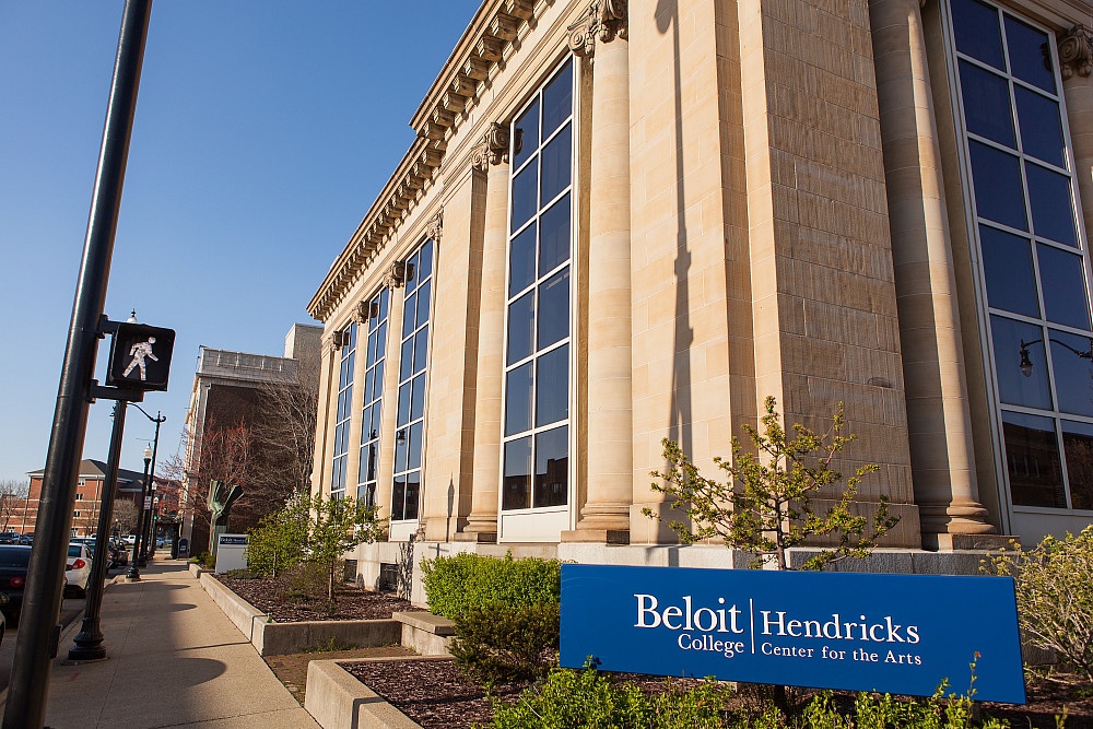 Beloit College's Hendricks Center for the Arts in downtown Beloit.