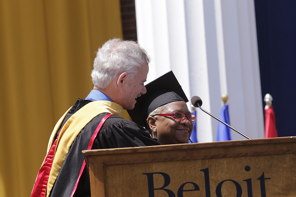 Bobbi Conner at commencement