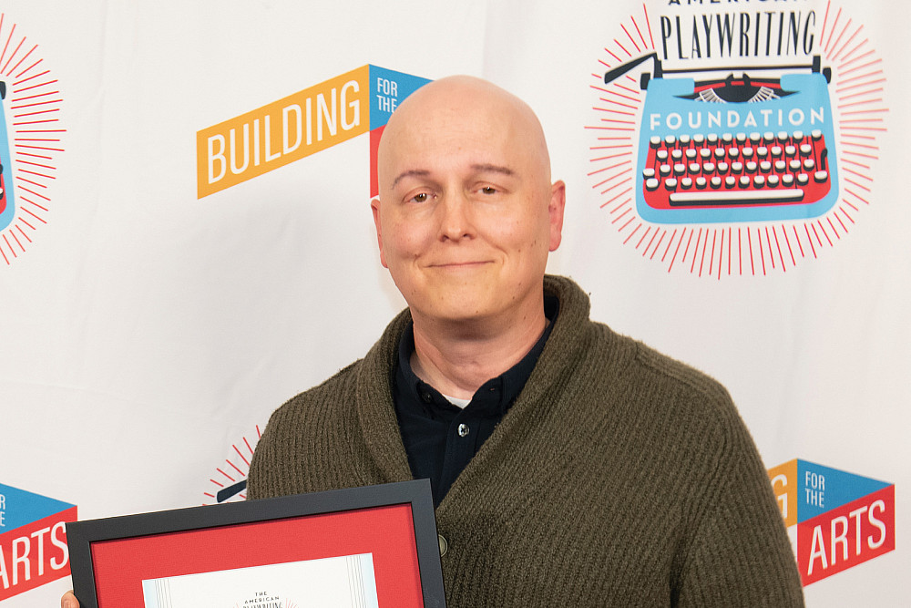 Class Notes - Jon Haller'02 Jon Haller'02 on the red carpet in New York City with his 2023 Relentless Award.