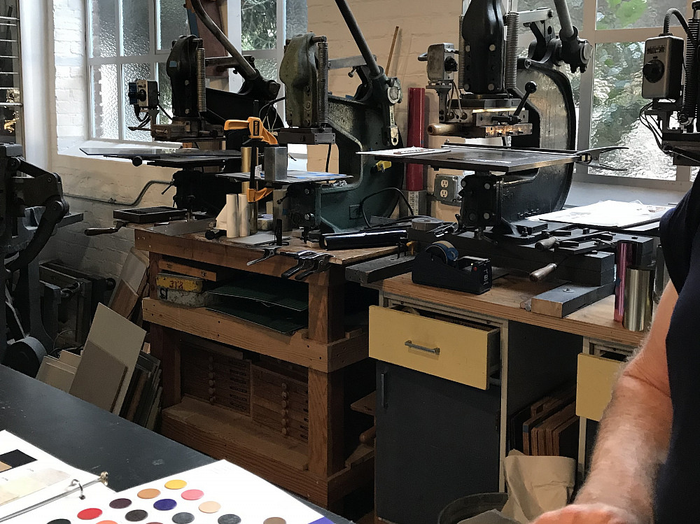 John DeMerritt Print Studio in Emeryville, California
