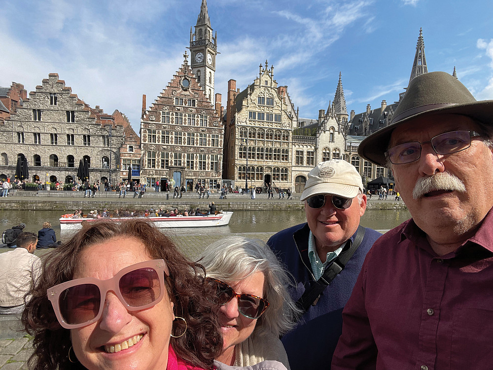 Class Notes: Recreating 1980 yearbook photos Beloiters recreate their 1980 yearbook photos in Ghent, Belgium.