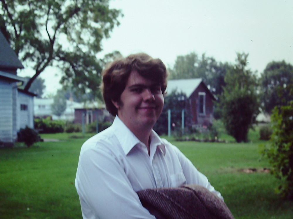 Kevin Fenton '81 in the early 1980s in his hometown of Winona, Minnesota.