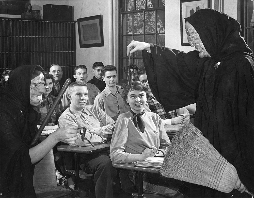 Ray K. Metzker'53 shot this photo at Beloit in the early 1950s. He showed us that the world, as it is, is stranger then anything we ...